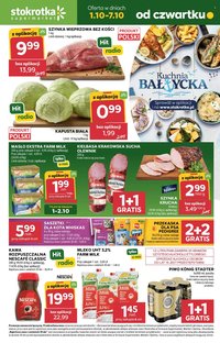 Gazetka STOKROTKA - Od czwartku 1.10.2026