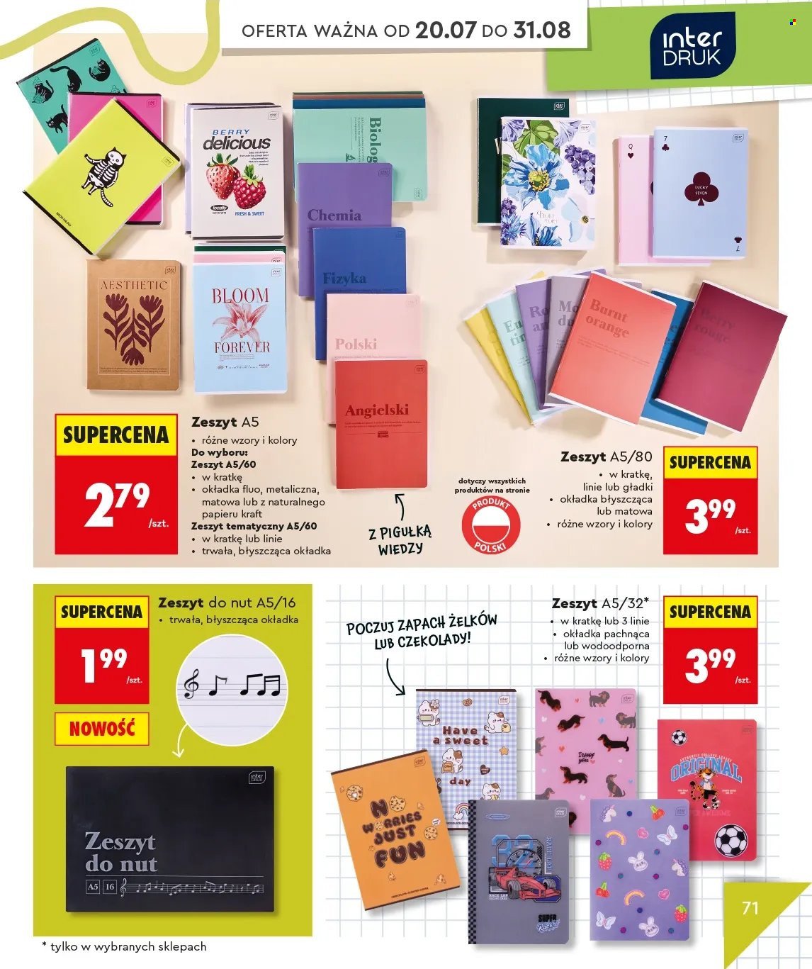 Gazetka BIEDRONKA - Do mojej skoły idę