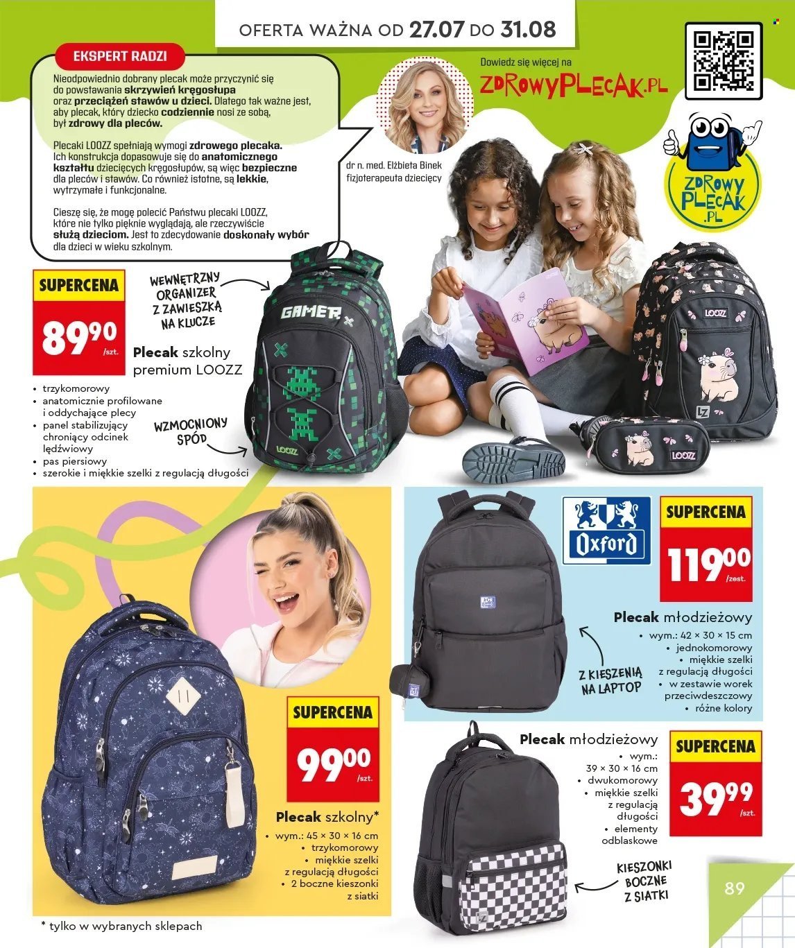 Gazetka BIEDRONKA - Do mojej skoły idę