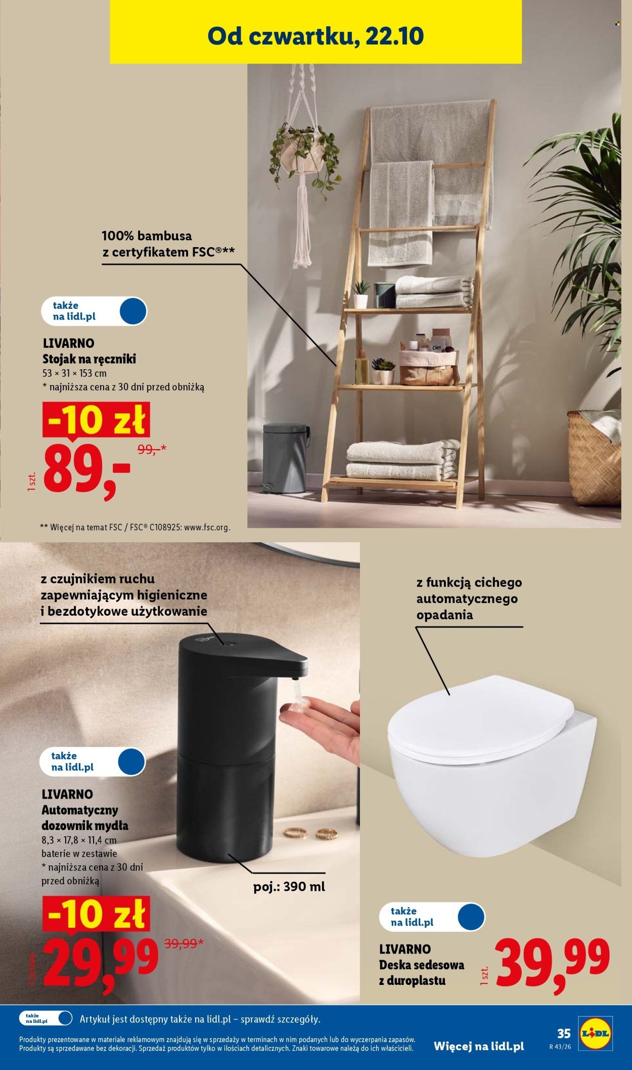 Gazetka LIDL - Od poniedziałku