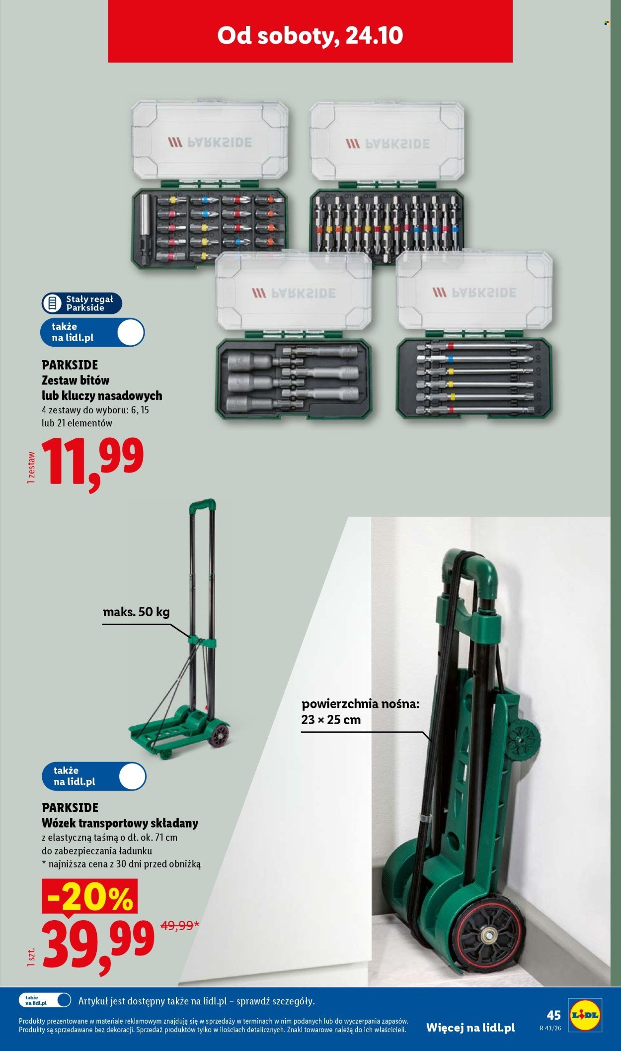 Gazetka LIDL - Od poniedziałku