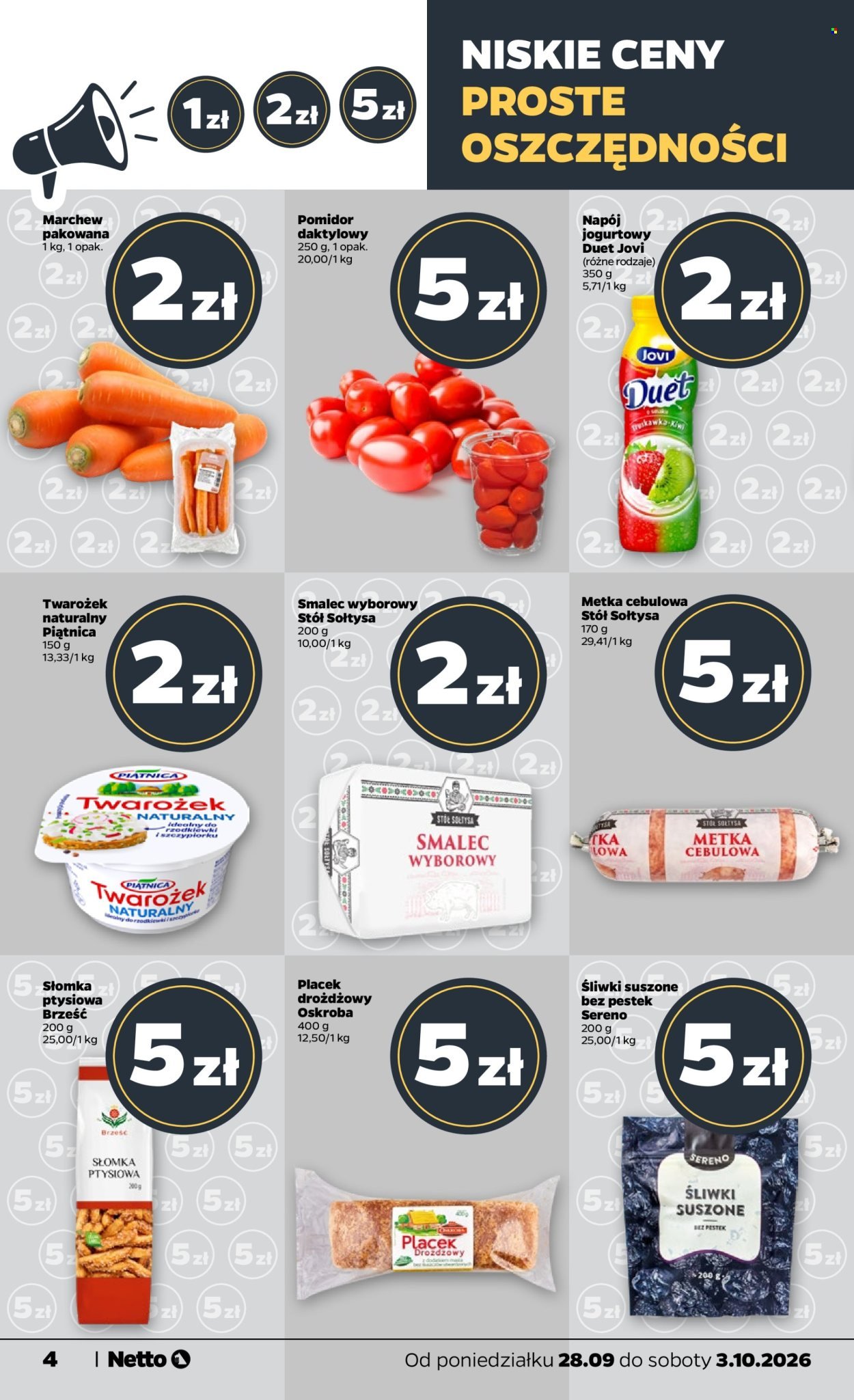 Gazetka NETTO - Od poniedziałku