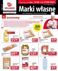 Gazetka SELGROS - Katalog Marki Własne (2025-08-14 - 2025-08-27)