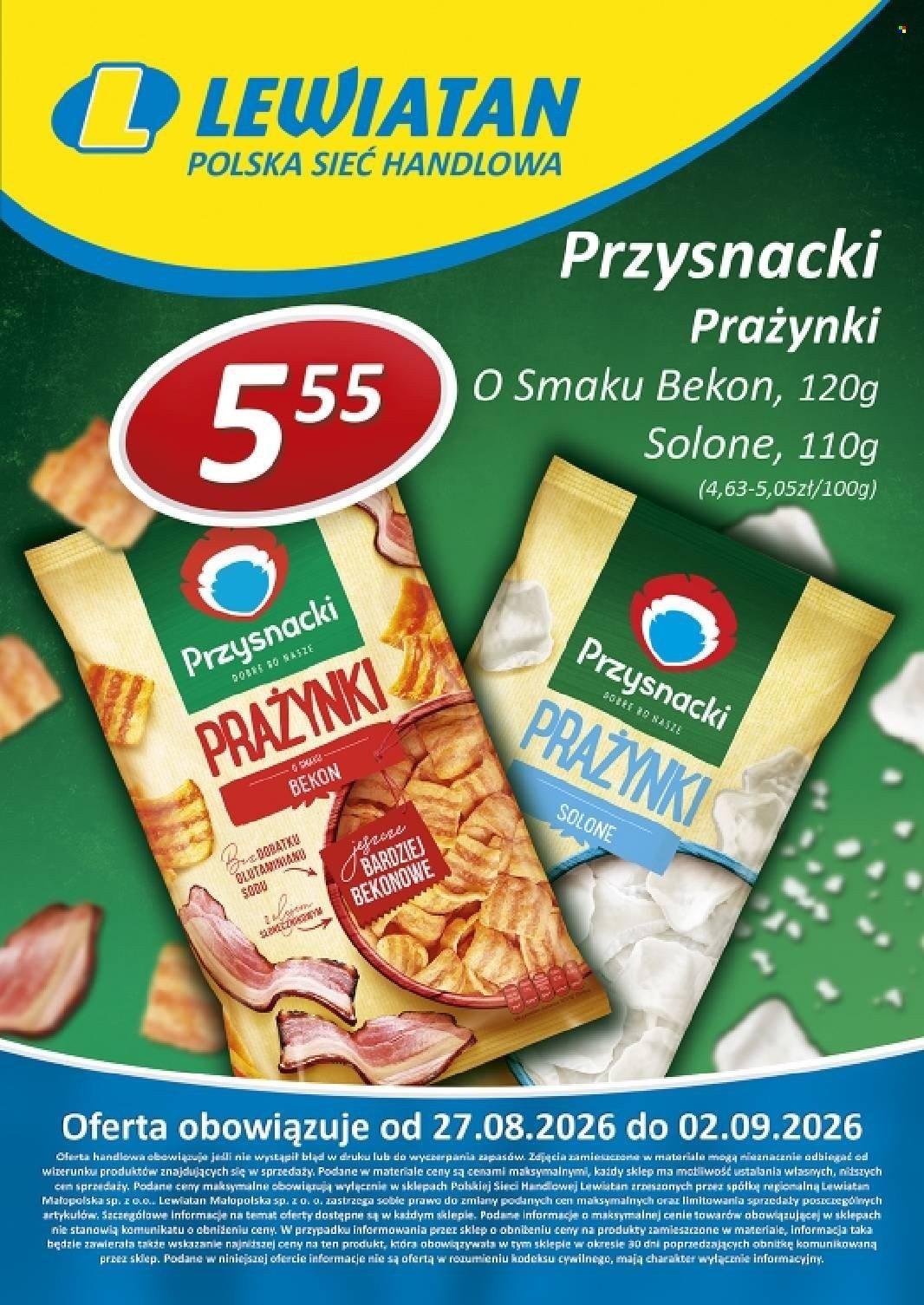 Gazetka LEWIATAN - Od czwartku 27.08.2026