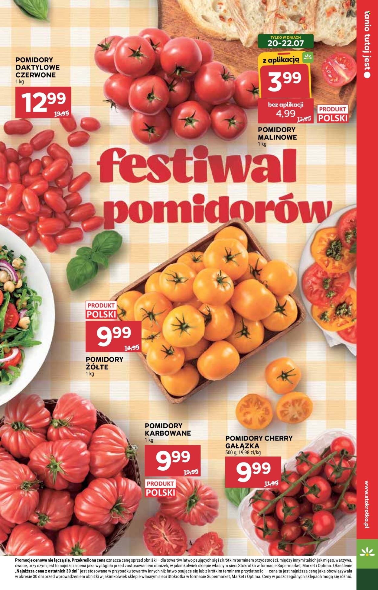 Gazetka STOKROTKA - Od czwartku 16.07.2026