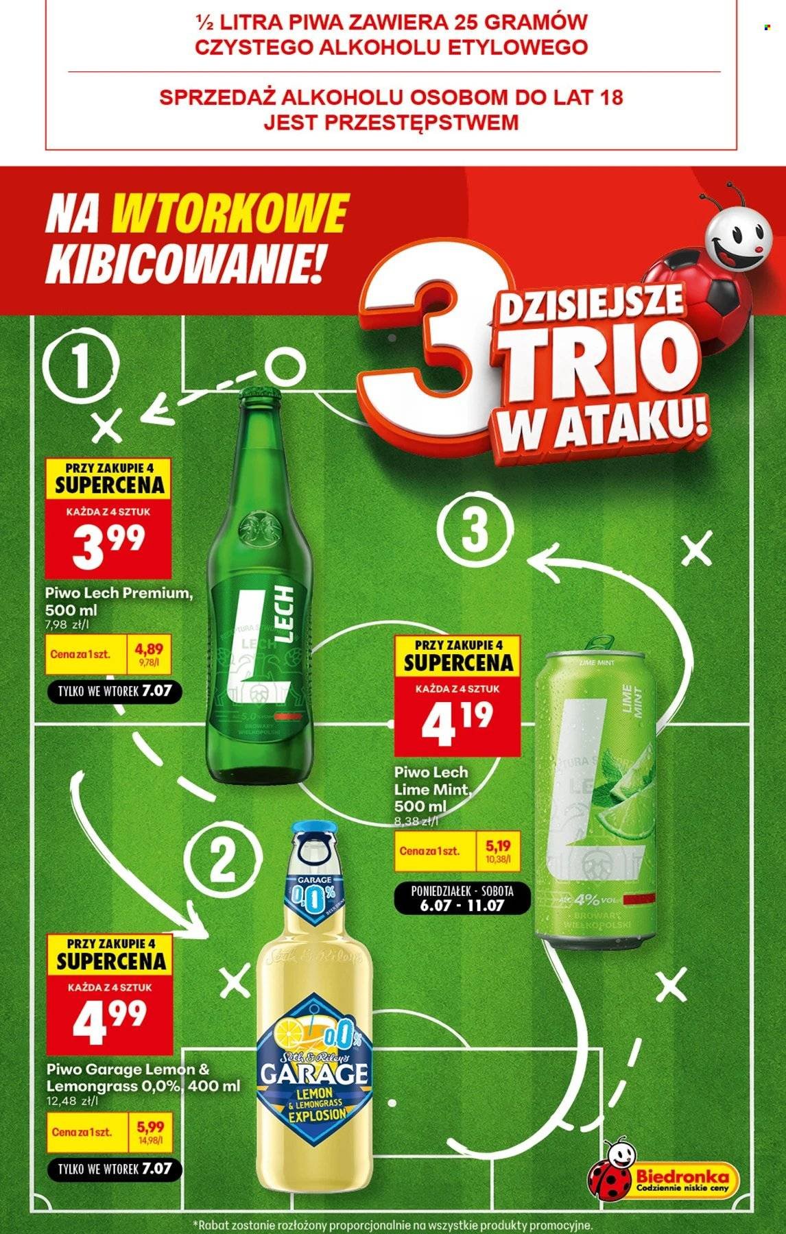 Gazetka BIEDRONKA - Na wtorkowe kibicowanie