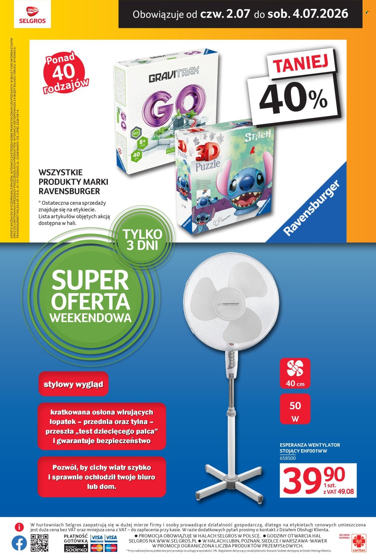 Gazetka SELGROS - Oferta weekendowa