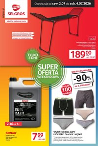 Gazetka SELGROS - Oferta weekendowa
