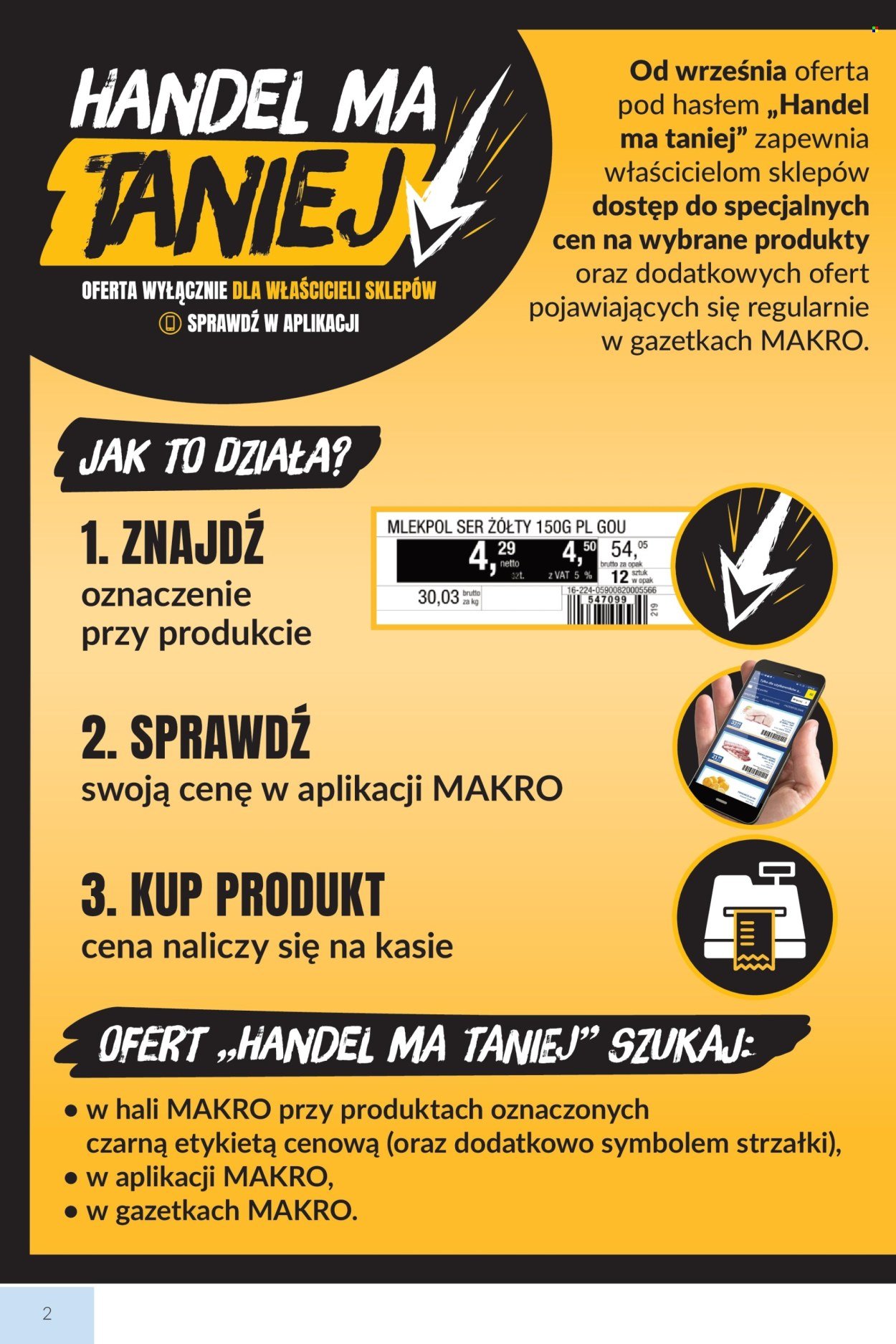 Gazetka MAKRO - Mega oferty dla Twojego Sklepu