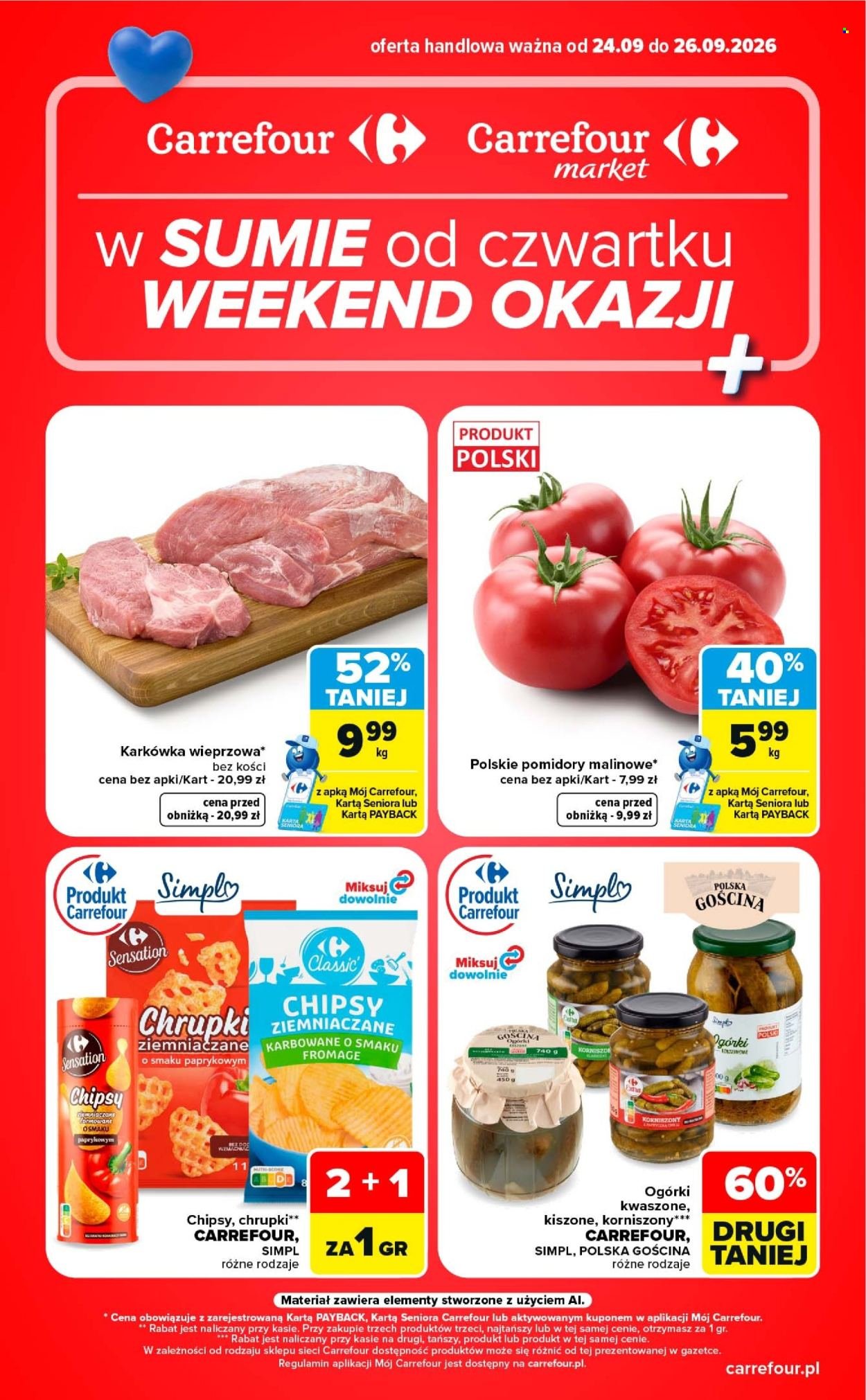 Gazetka CARREFOUR - w SUMIE od czwartku WEEKEND OKAZJI