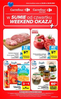 Gazetka CARREFOUR - w SUMIE od czwartku WEEKEND OKAZJI