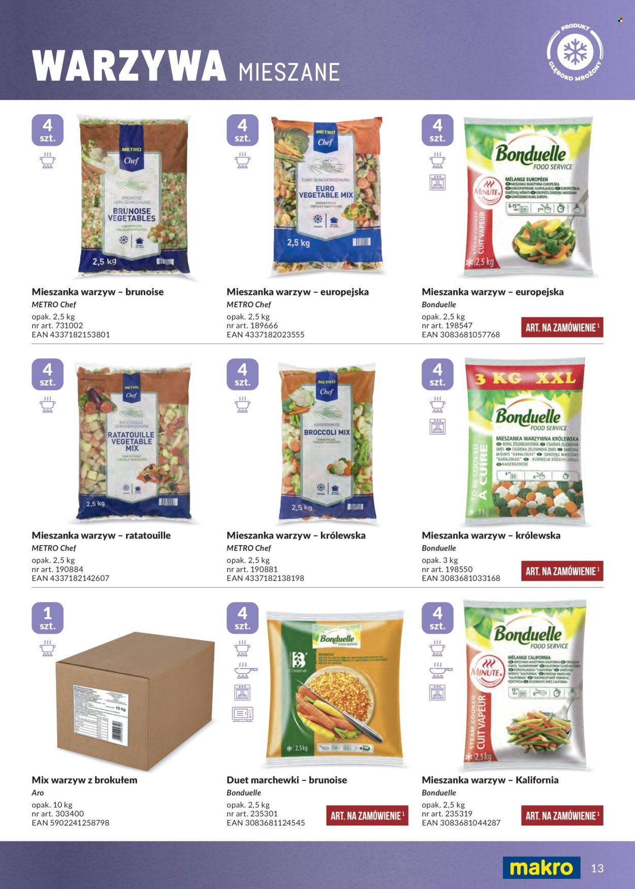 Gazetka MAKRO - Katalog Mrożonki