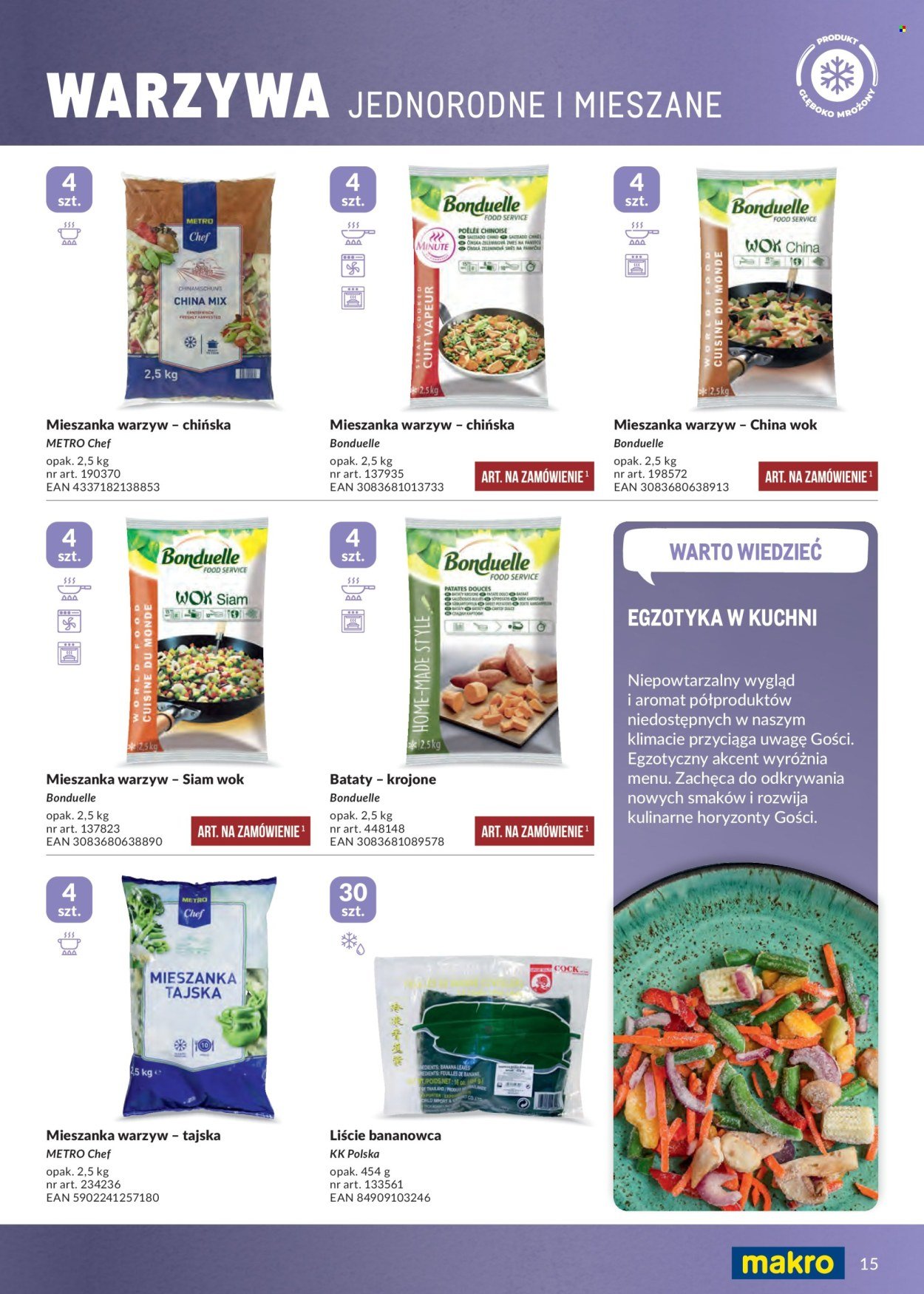 Gazetka MAKRO - Katalog Mrożonki