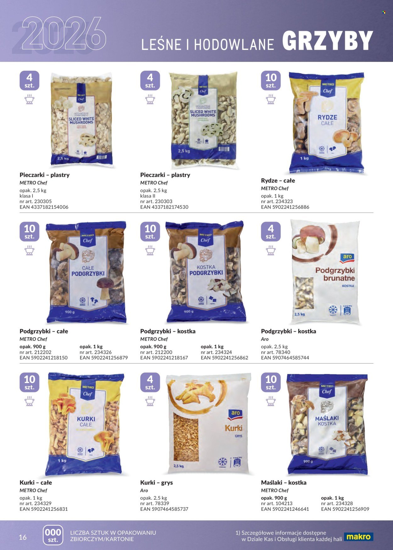 Gazetka MAKRO - Katalog Mrożonki