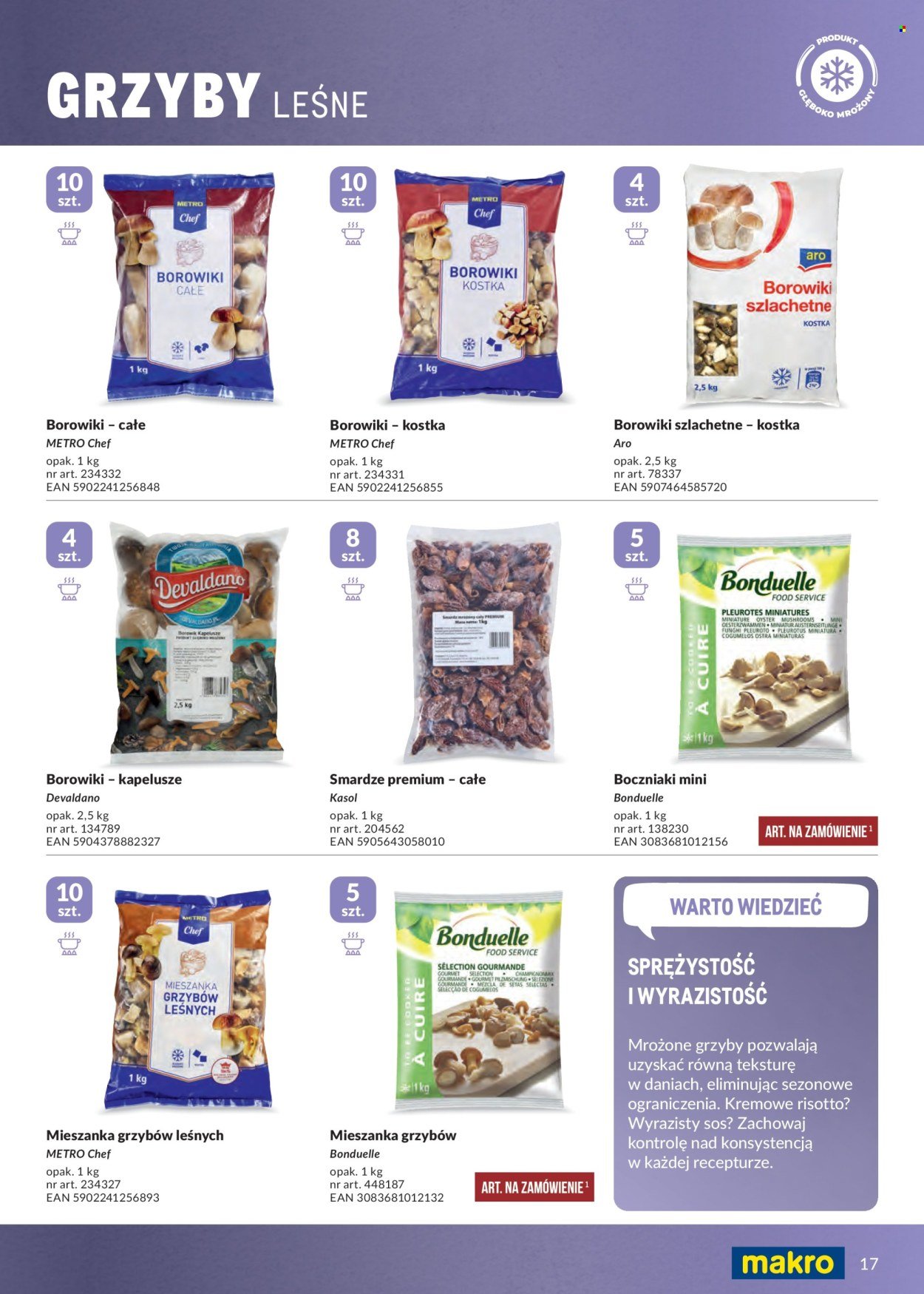 Gazetka MAKRO - Katalog Mrożonki