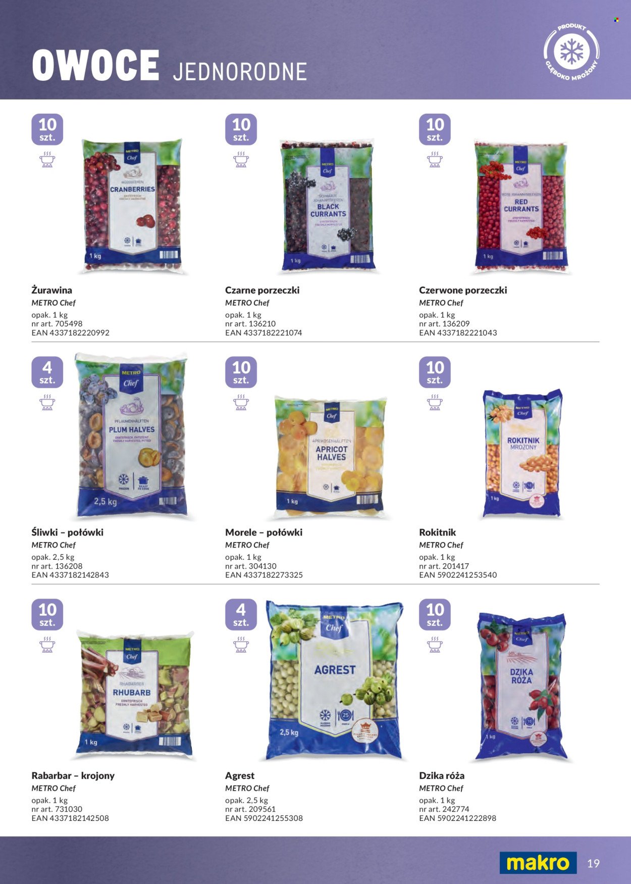 Gazetka MAKRO - Katalog Mrożonki
