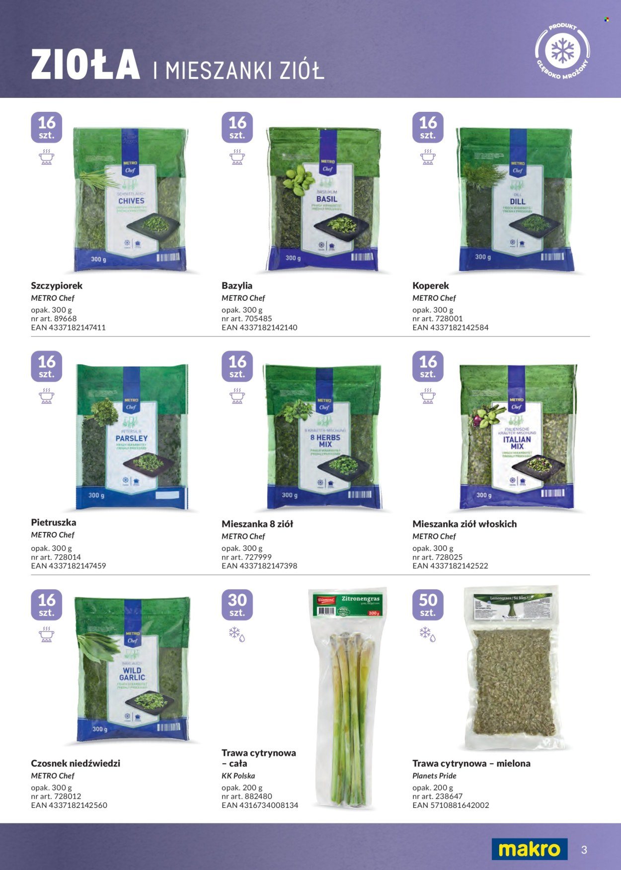 Gazetka MAKRO - Katalog Mrożonki