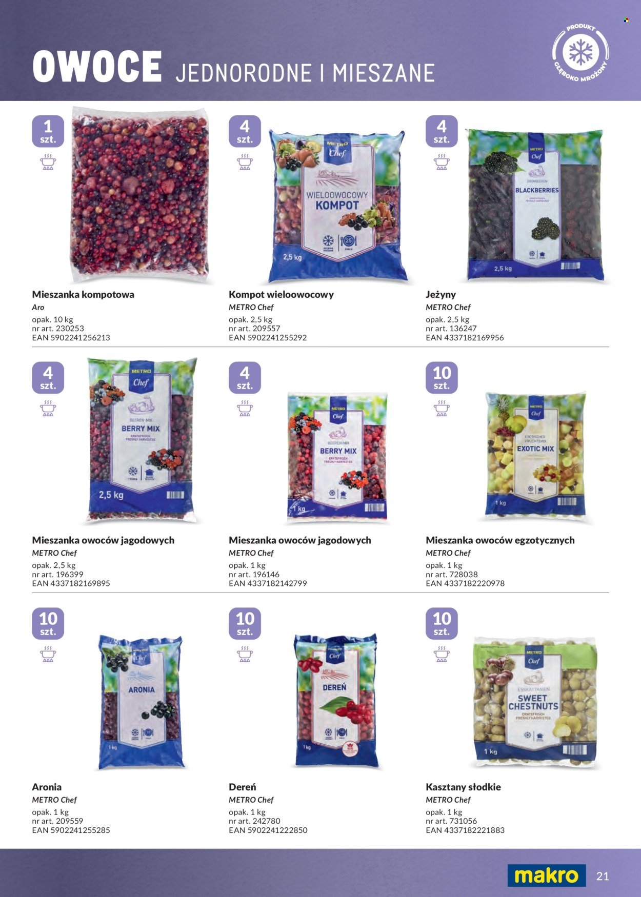 Gazetka MAKRO - Katalog Mrożonki