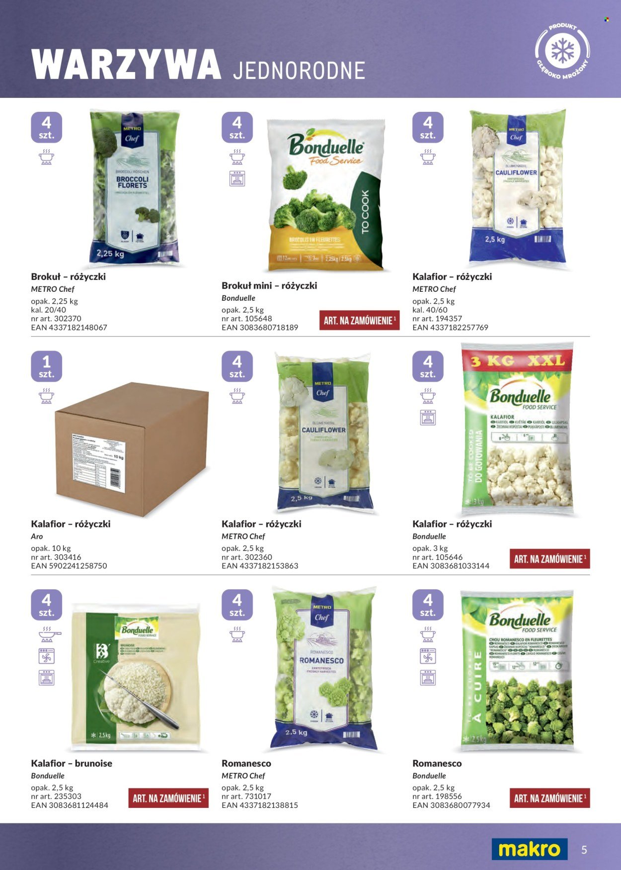 Gazetka MAKRO - Katalog Mrożonki