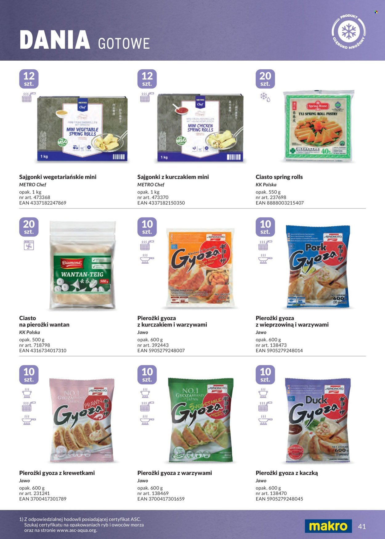 Gazetka MAKRO - Katalog Mrożonki