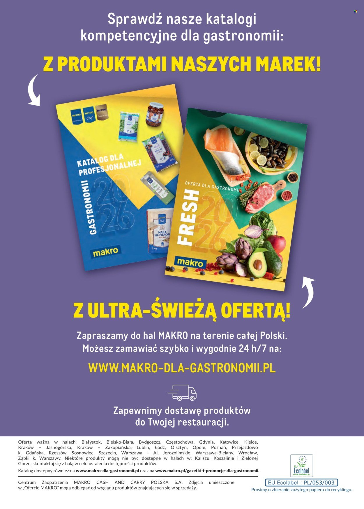 Gazetka MAKRO - Katalog Mrożonki