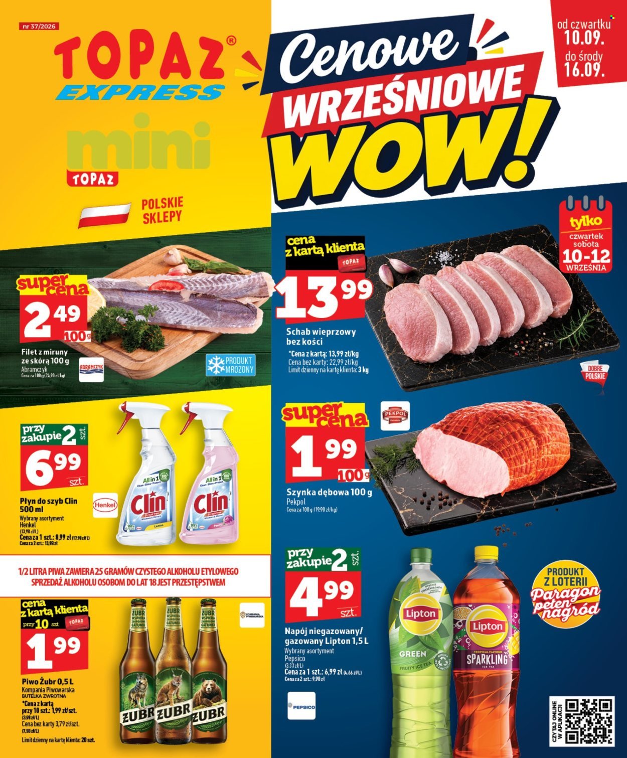 Gazetka TOPAZ - Od czwartku 10.09.2026