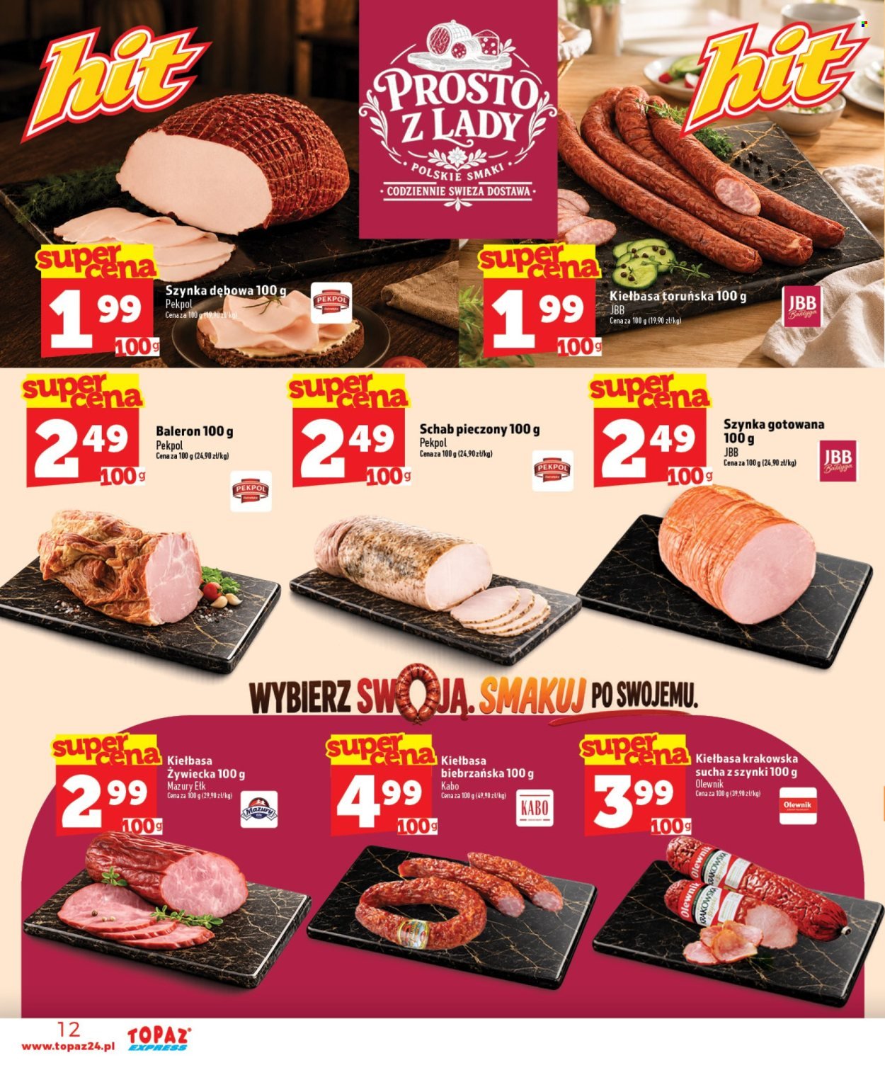 Gazetka TOPAZ - Od czwartku 10.09.2026