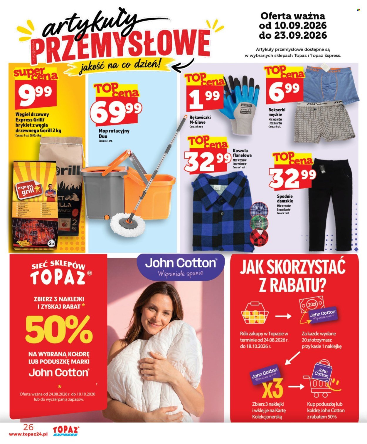 Gazetka TOPAZ - Od czwartku 10.09.2026