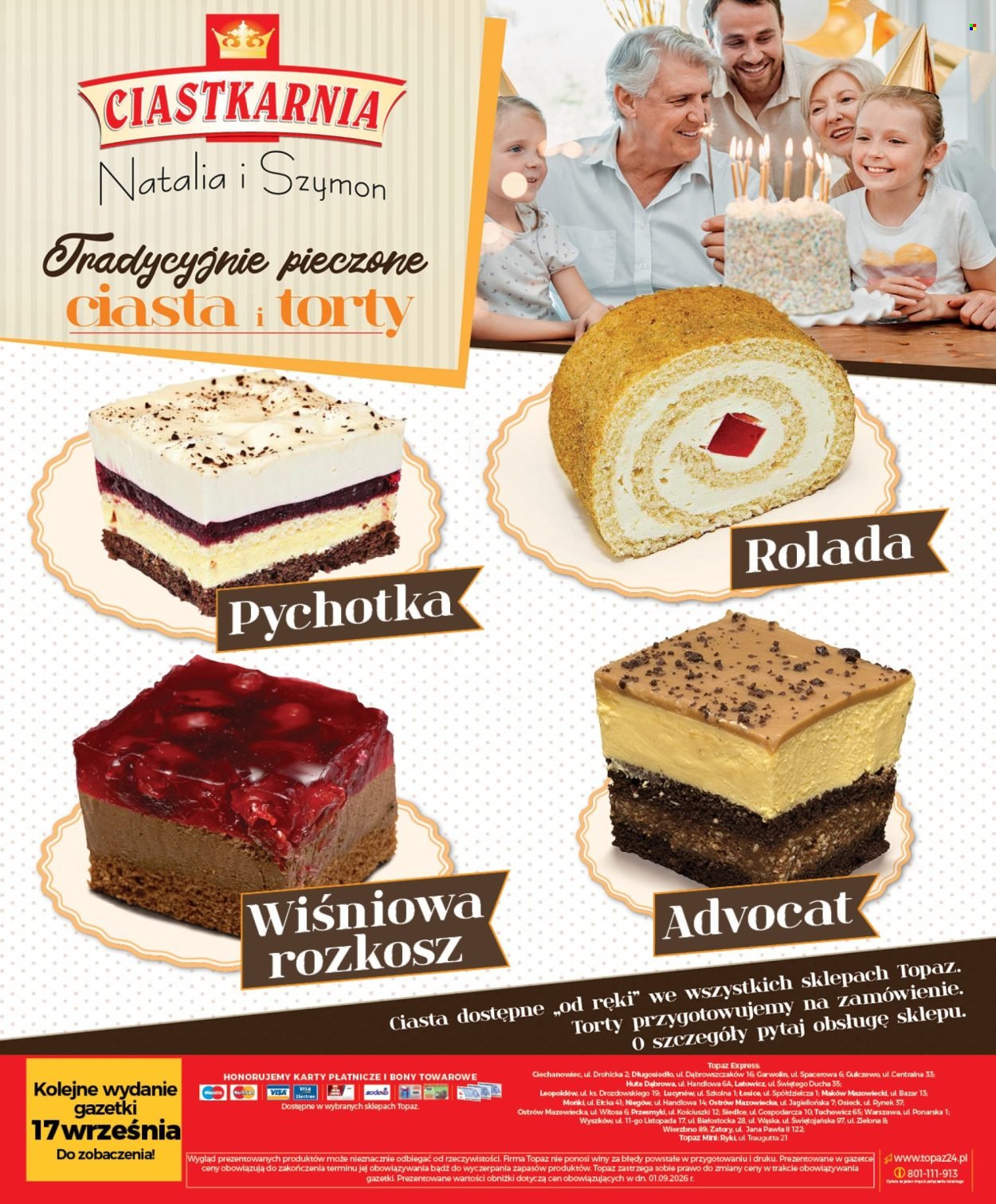 Gazetka TOPAZ - Od czwartku 10.09.2026
