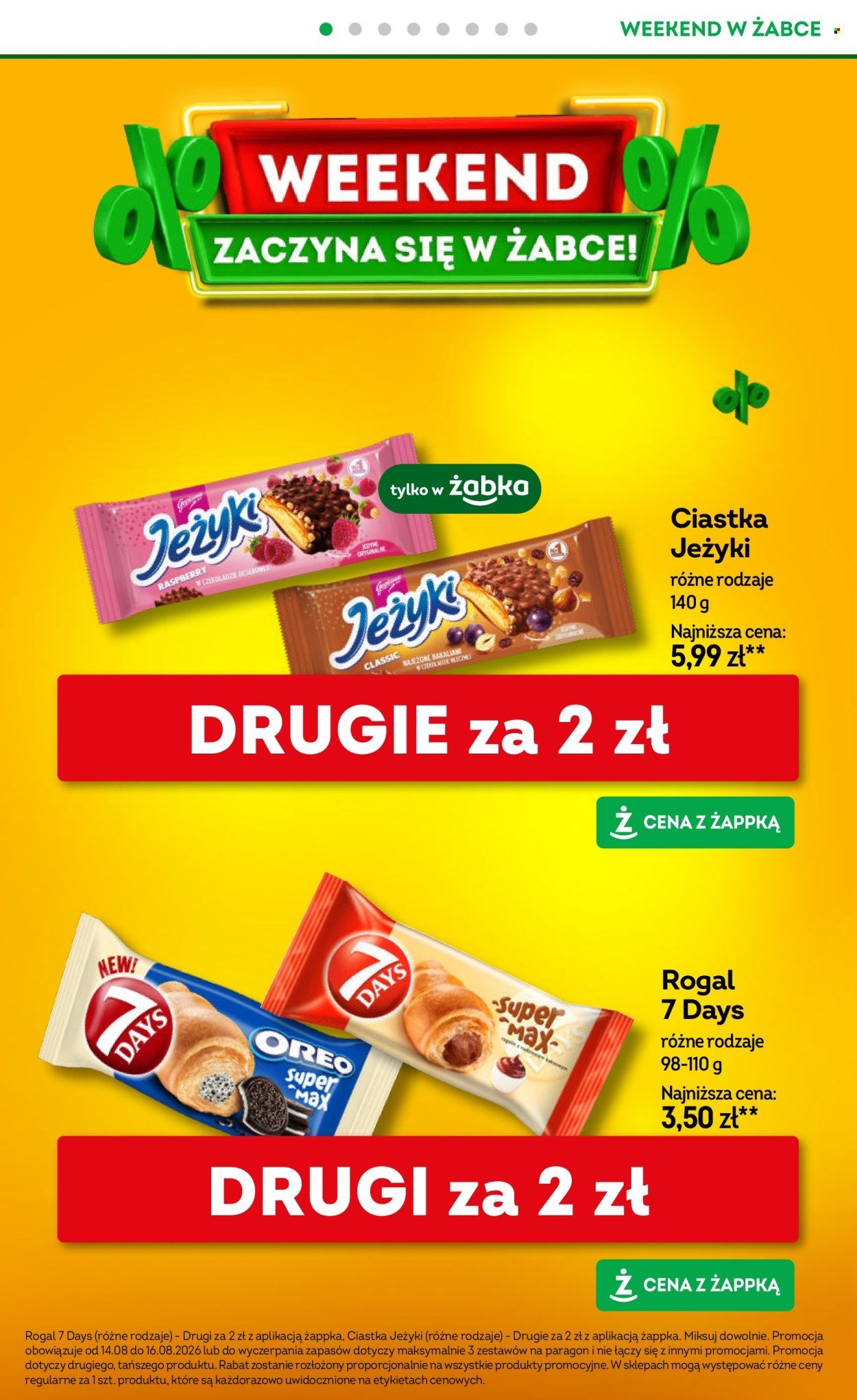 Gazetka ŻABKA - Od piątku 14.08.2026