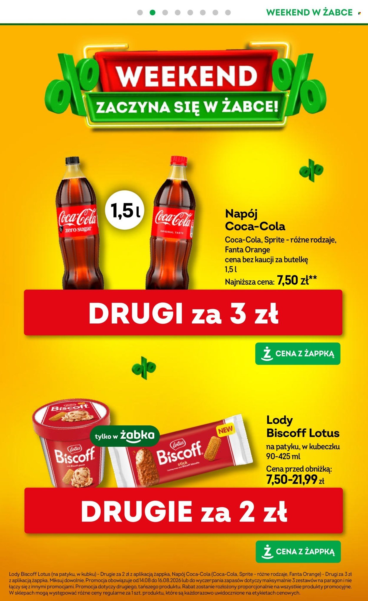 Gazetka ŻABKA - Od piątku 14.08.2026