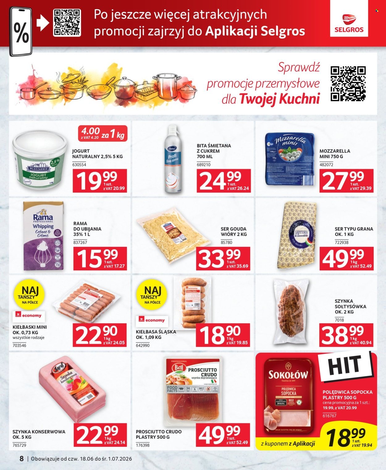 Gazetka SELGROS - Oferta dla gastronomii