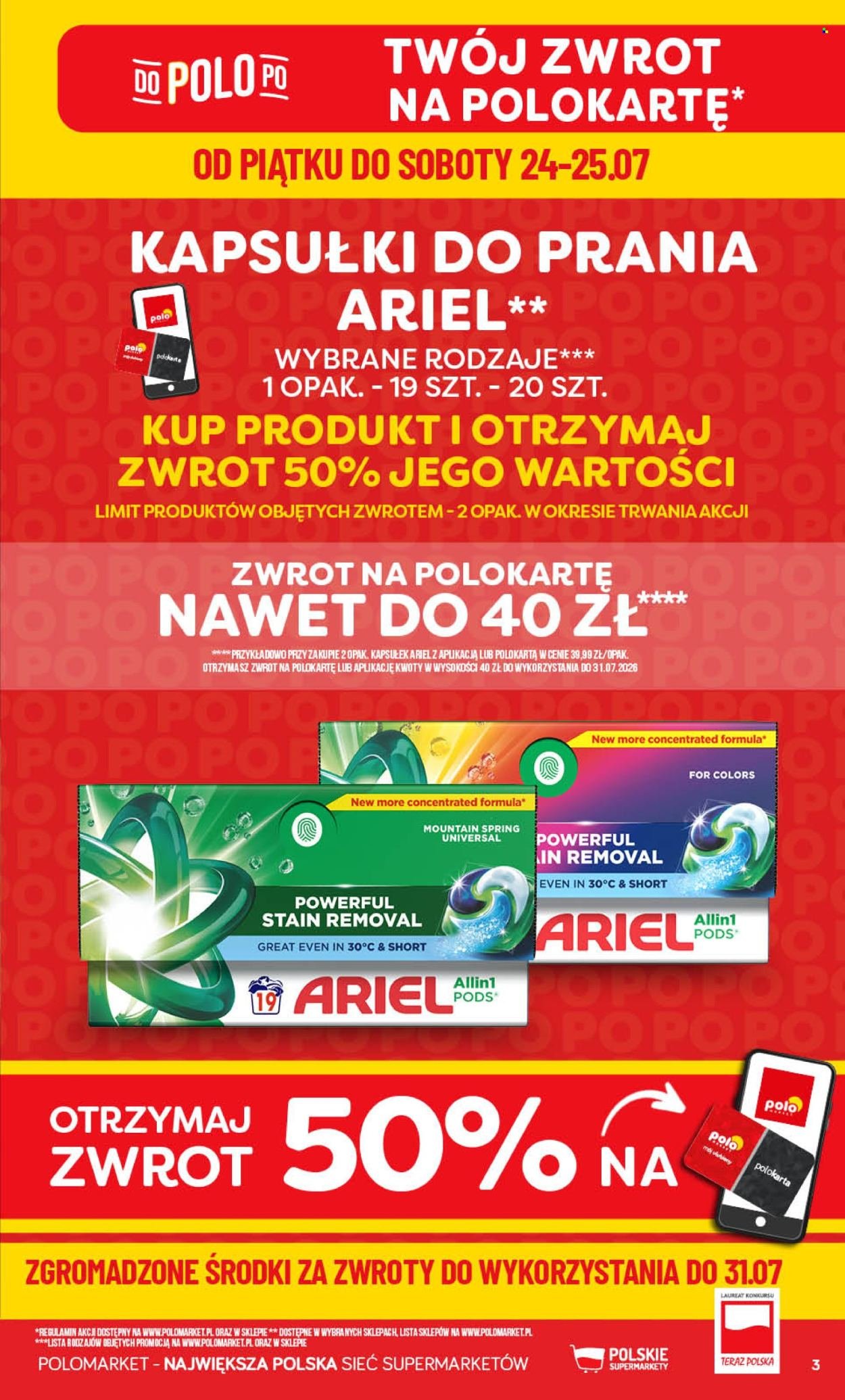 Gazetka POLOMARKET - Od środy 22.07.2026