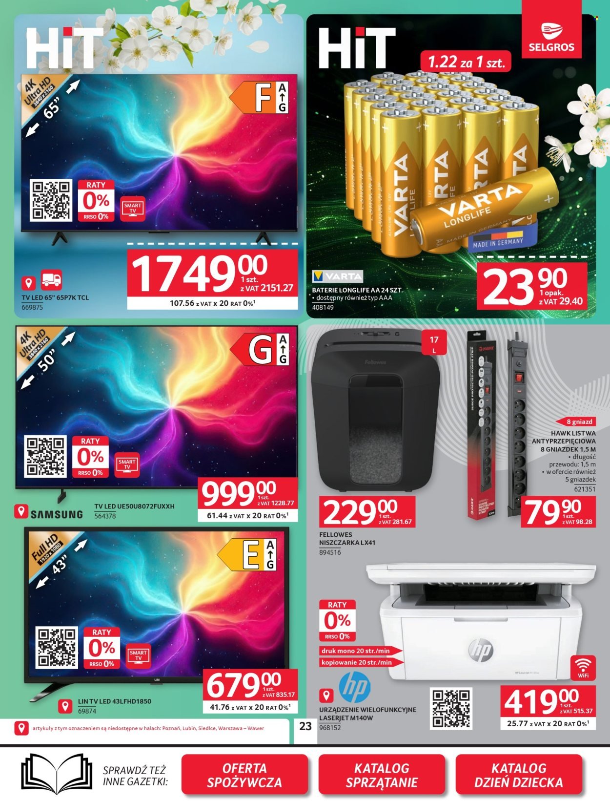 Gazetka SELGROS - Oferta Przemysłowa