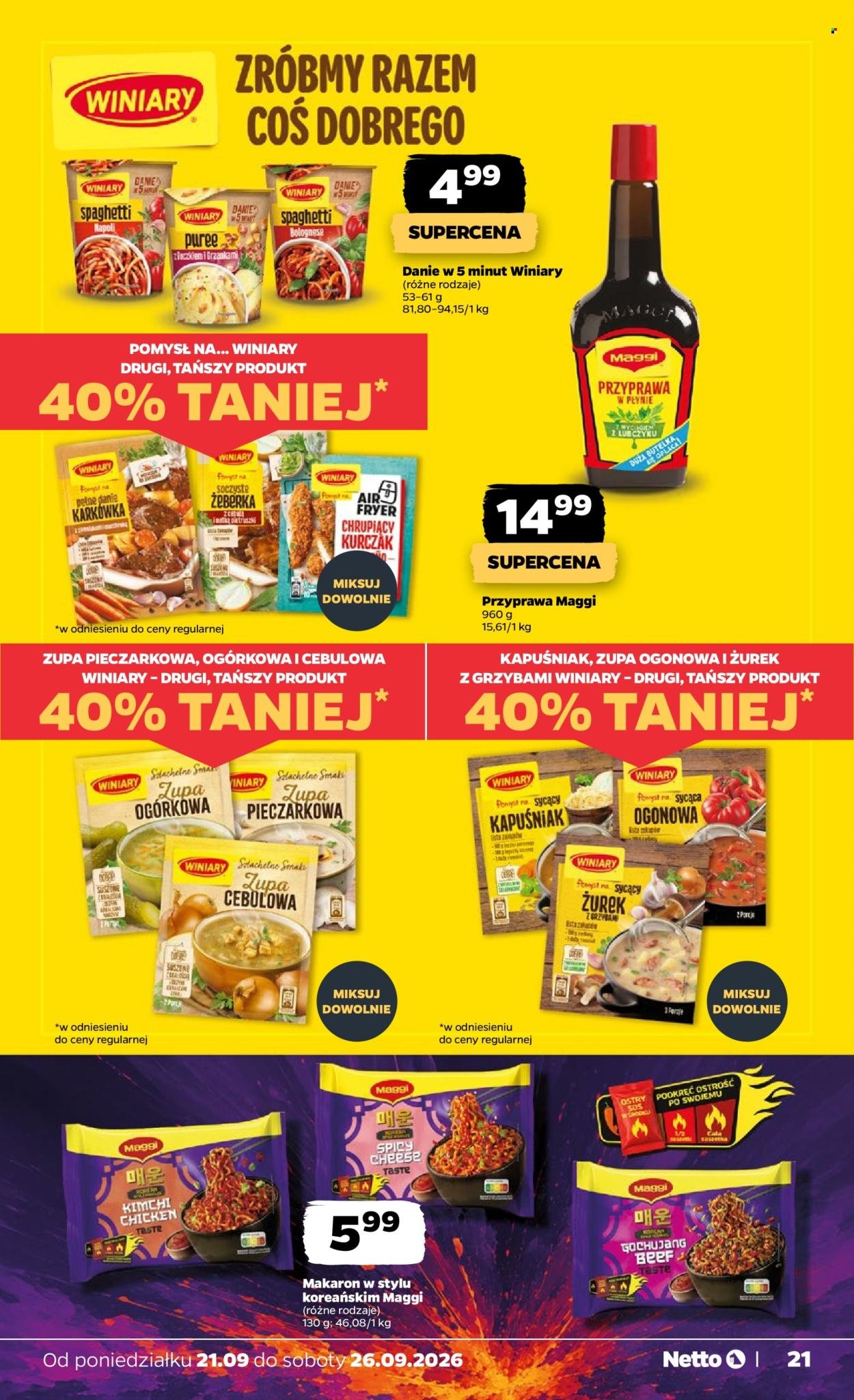 Gazetka NETTO - Od poniedziałku
