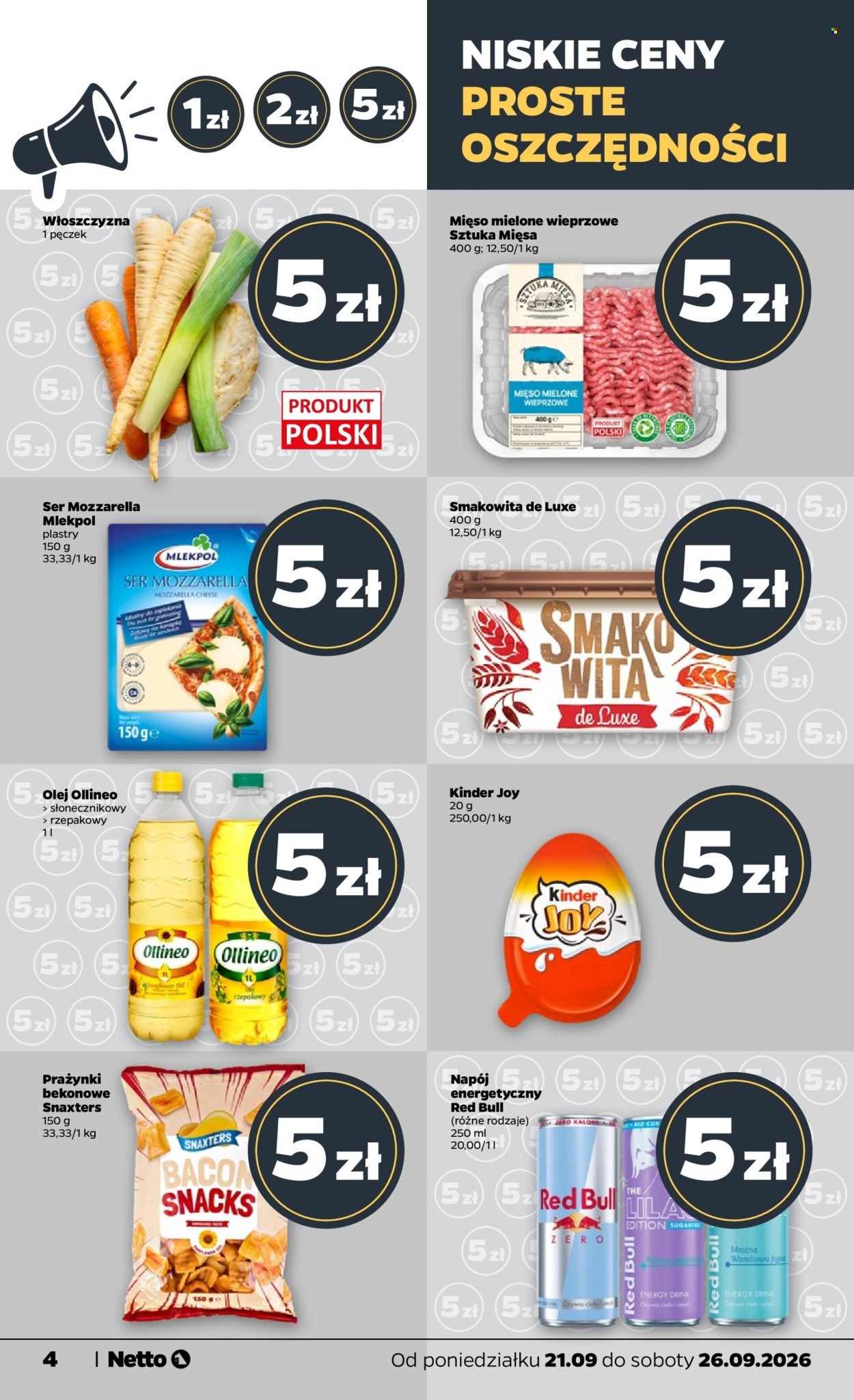 Gazetka NETTO - Od poniedziałku