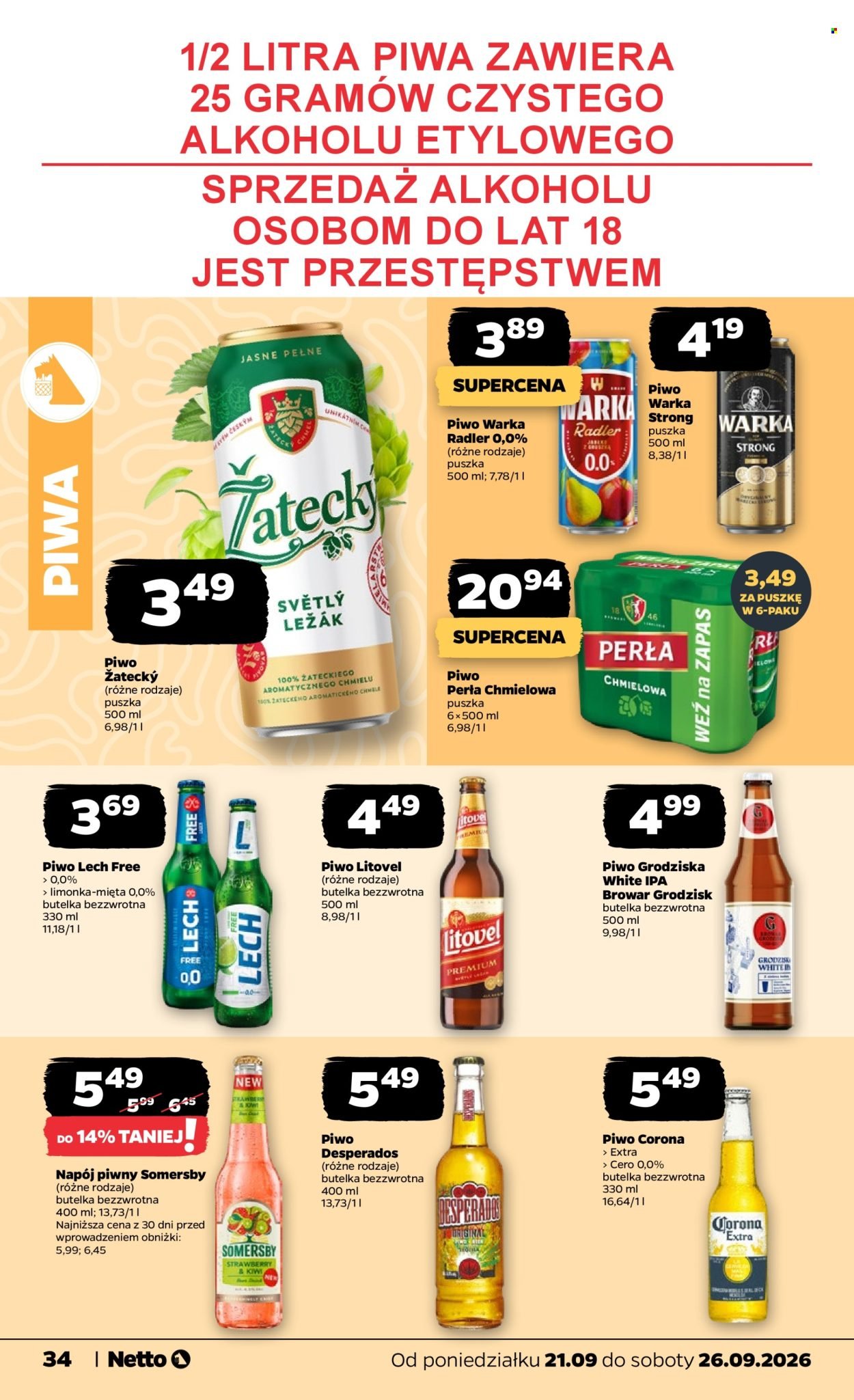 Gazetka NETTO - Od poniedziałku