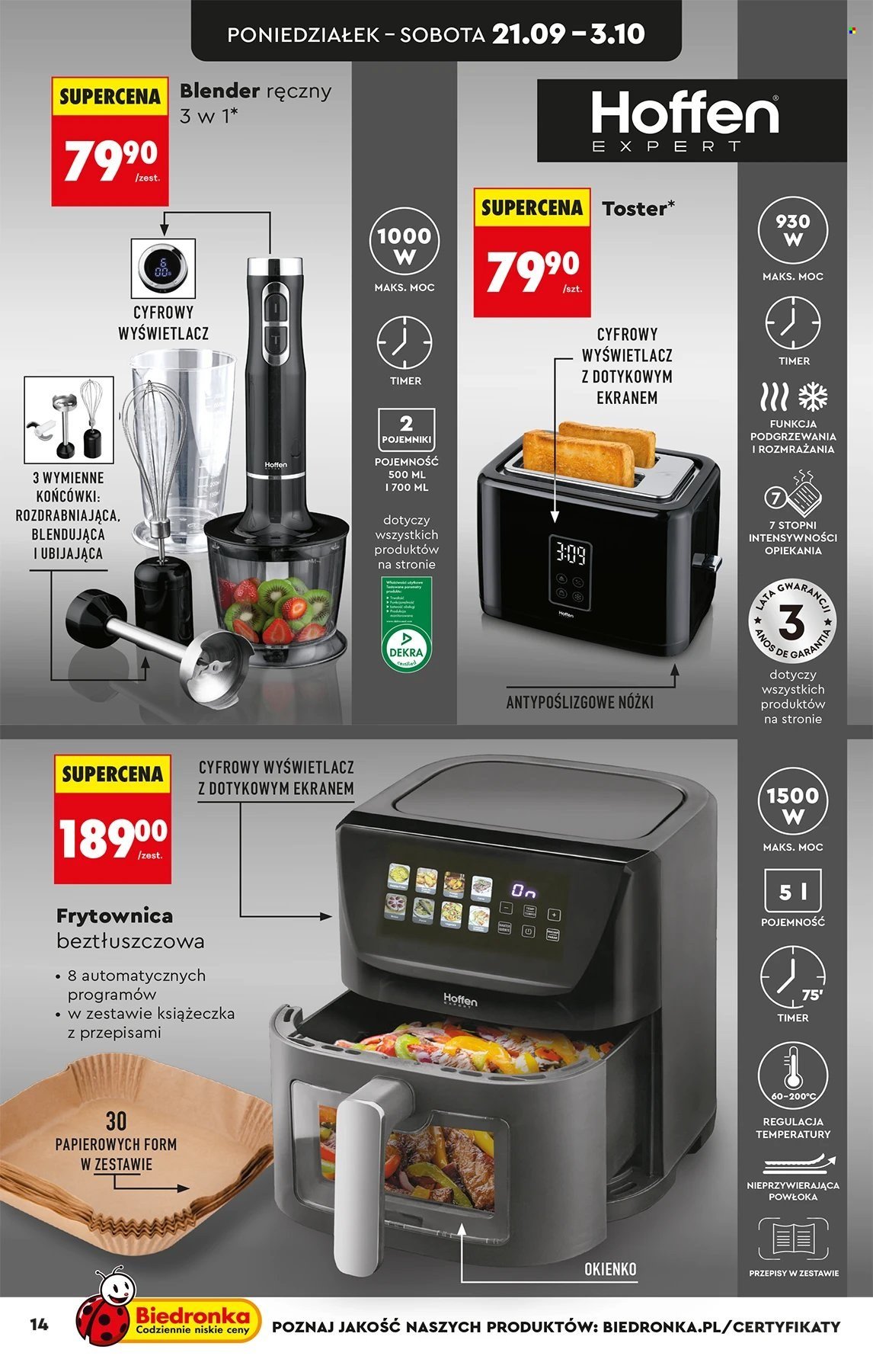 Gazetka BIEDRONKA - Hity i inspiracje