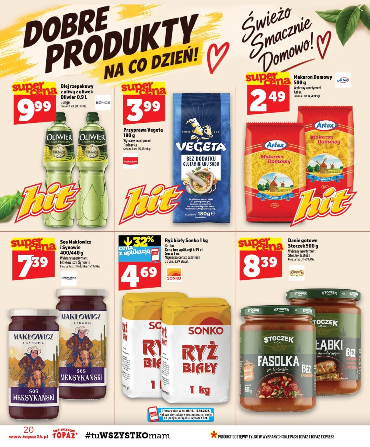 Gazetka TOPAZ - Od czwartku 8.10.2026