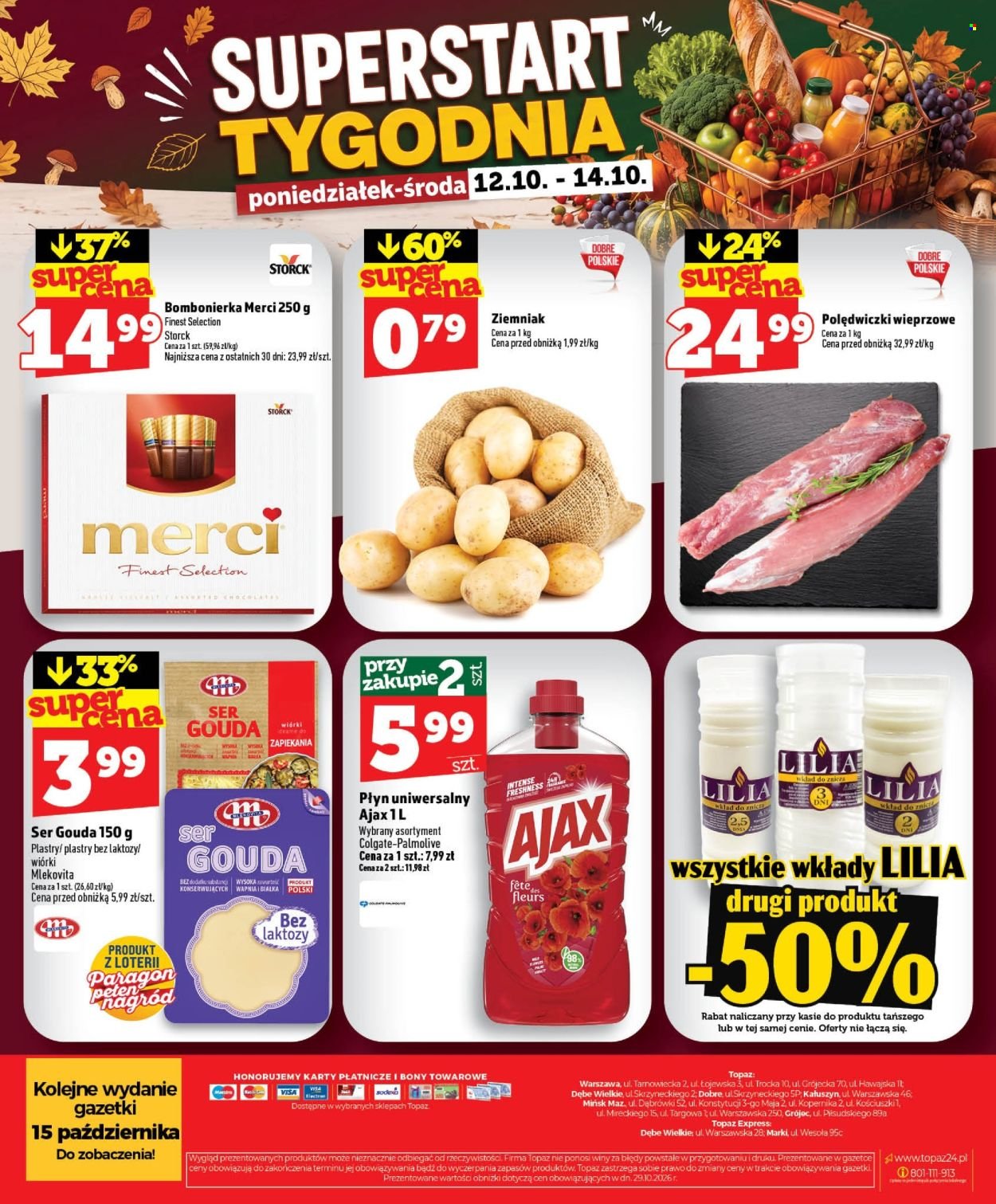 Gazetka TOPAZ - Od czwartku 8.10.2026