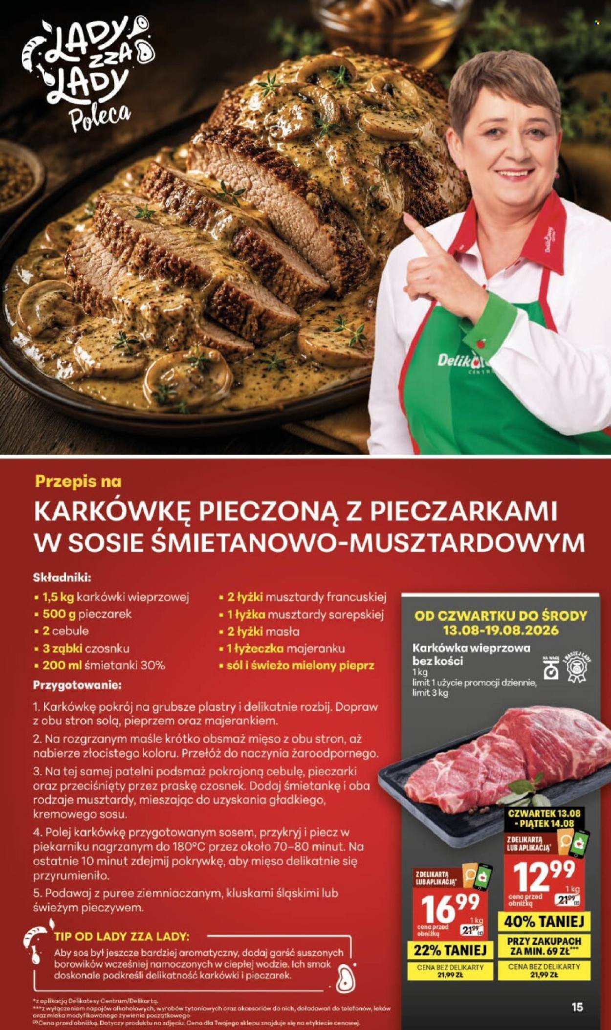Gazetka DELIKATESY CENTRUM - Od czwartku 13.08.2026