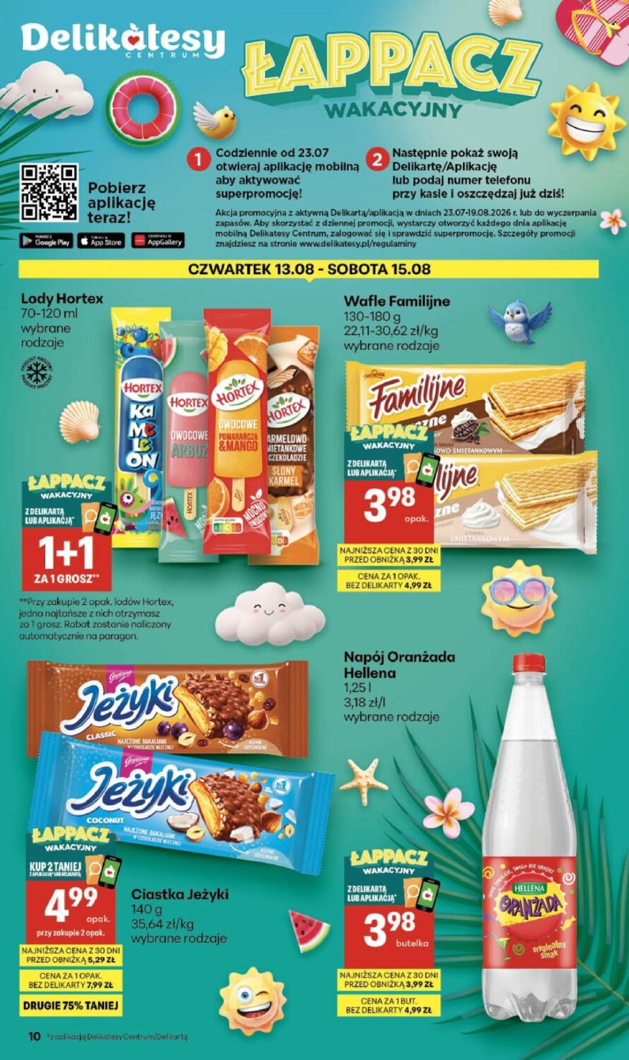 Gazetka DELIKATESY CENTRUM - Od czwartku 13.08.2026