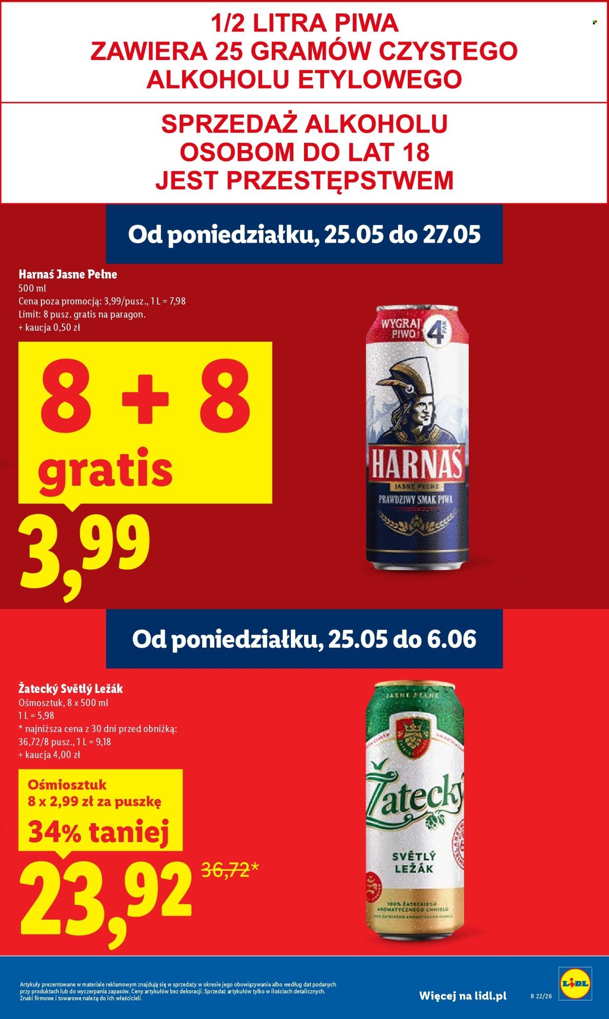Gazetka LIDL - Od poniedziałku