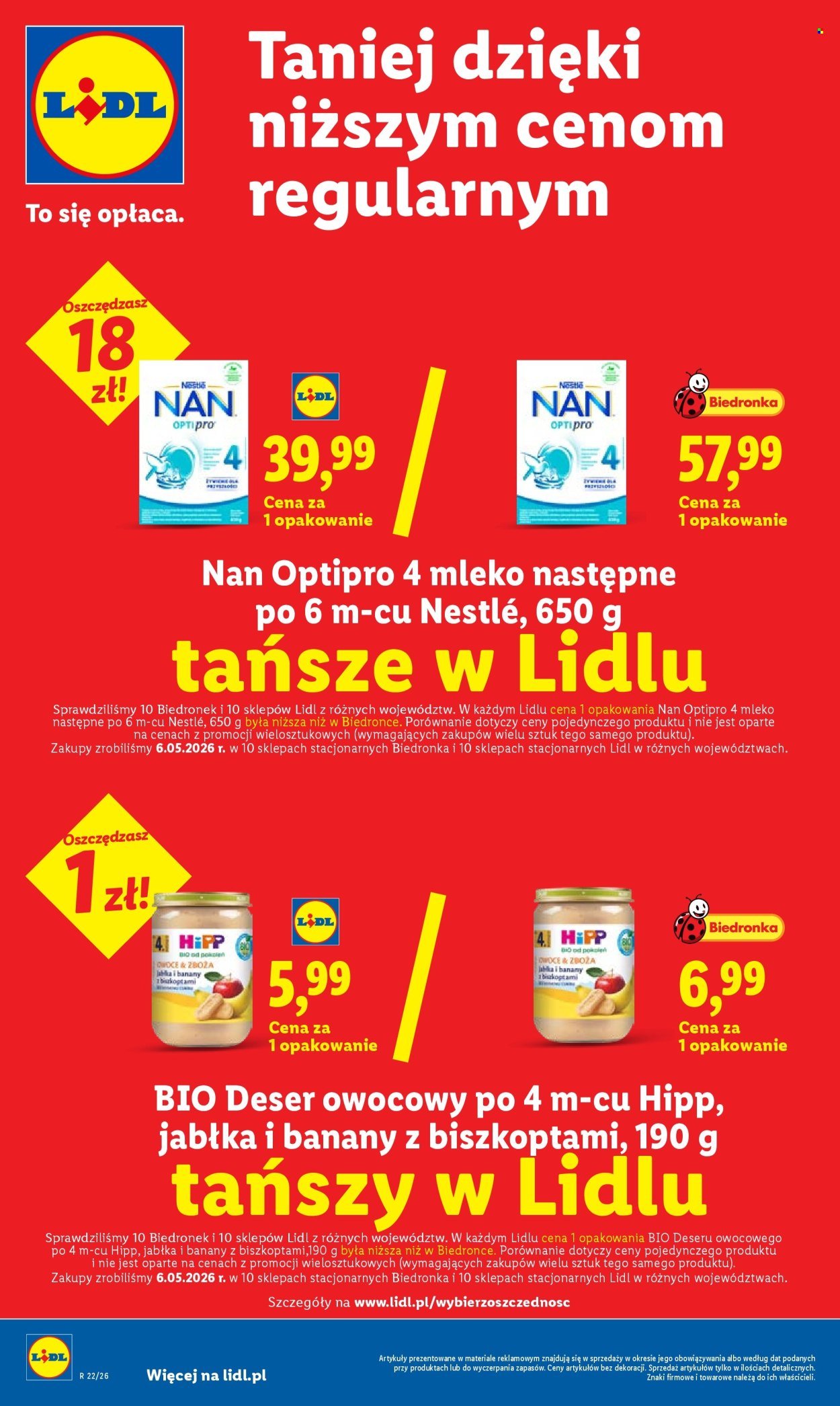 Gazetka LIDL - Od poniedziałku