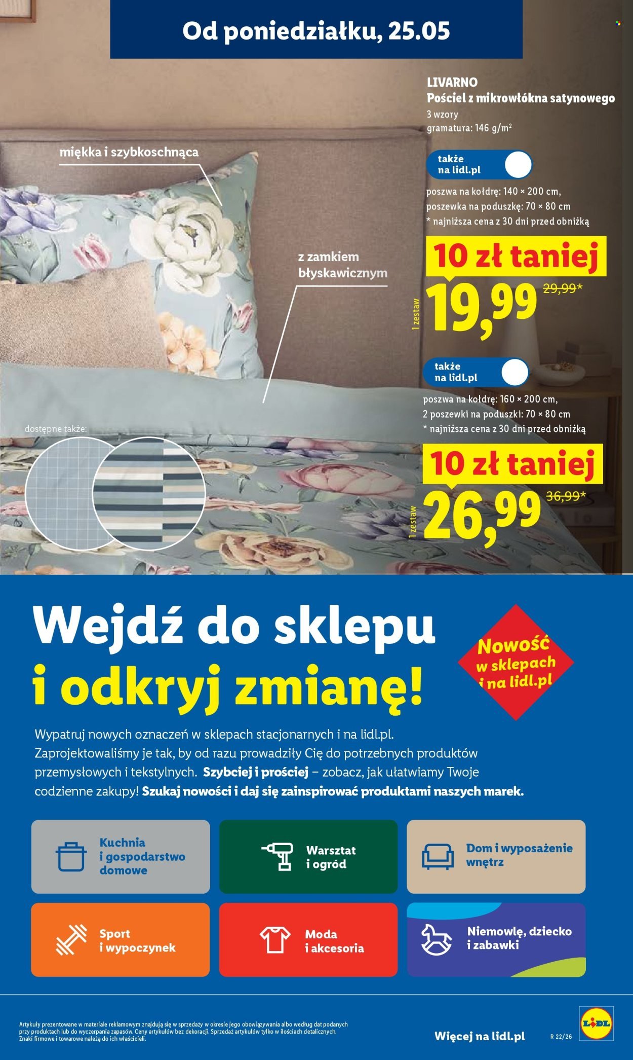 Gazetka LIDL - Od poniedziałku
