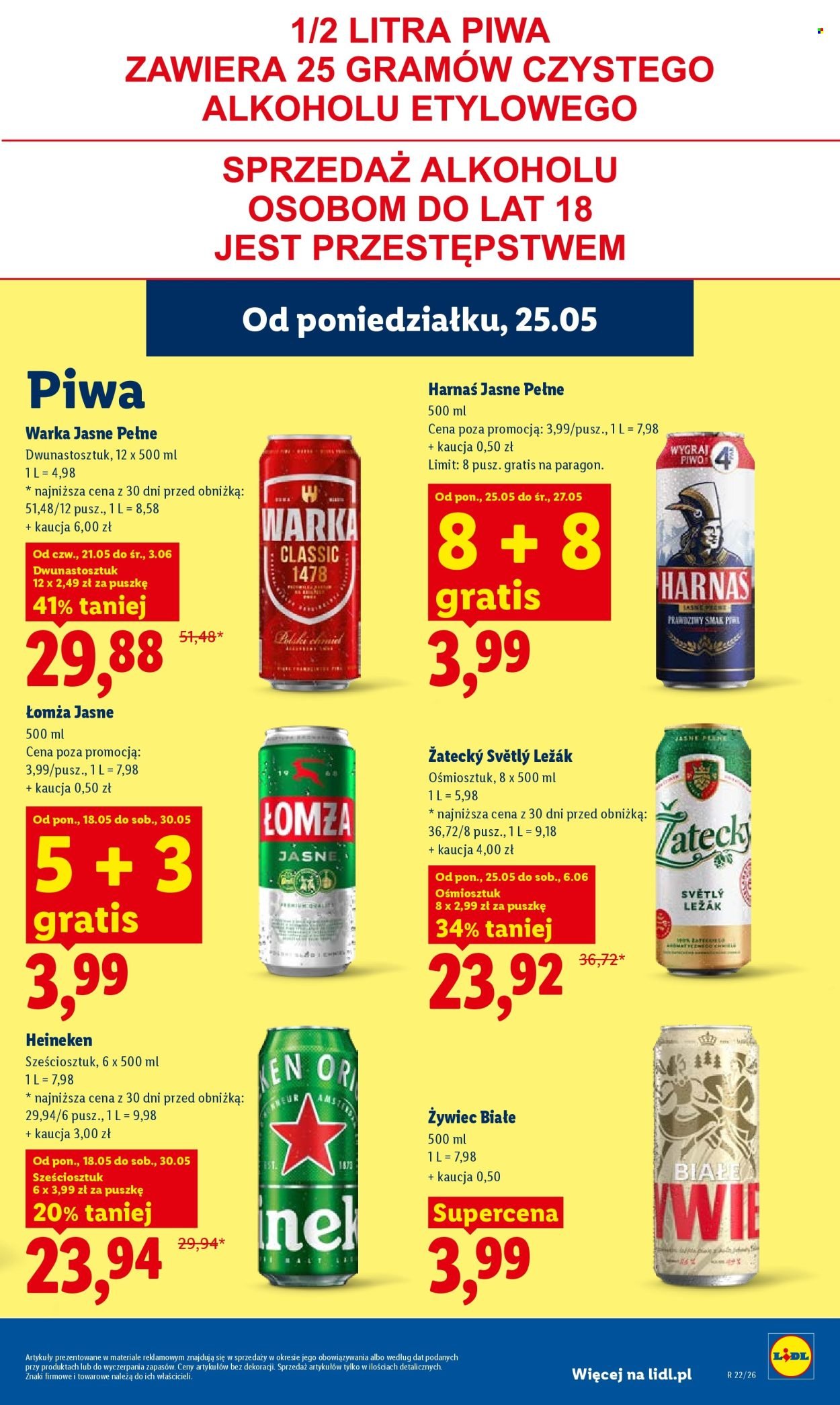 Gazetka LIDL - Od poniedziałku