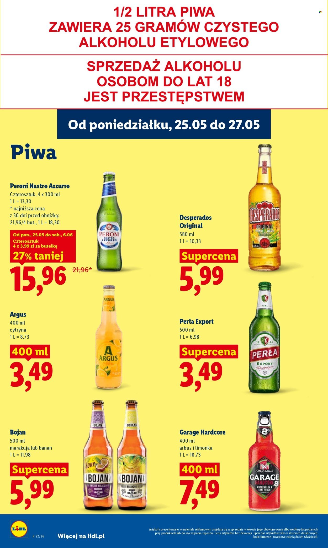 Gazetka LIDL - Od poniedziałku