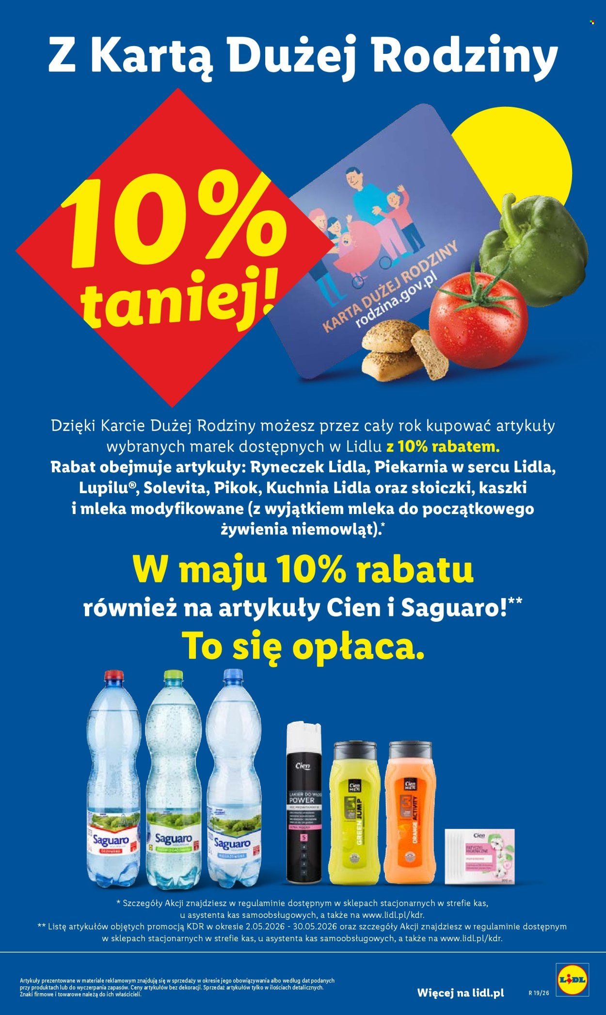 Gazetka LIDL - Od poniedziałku