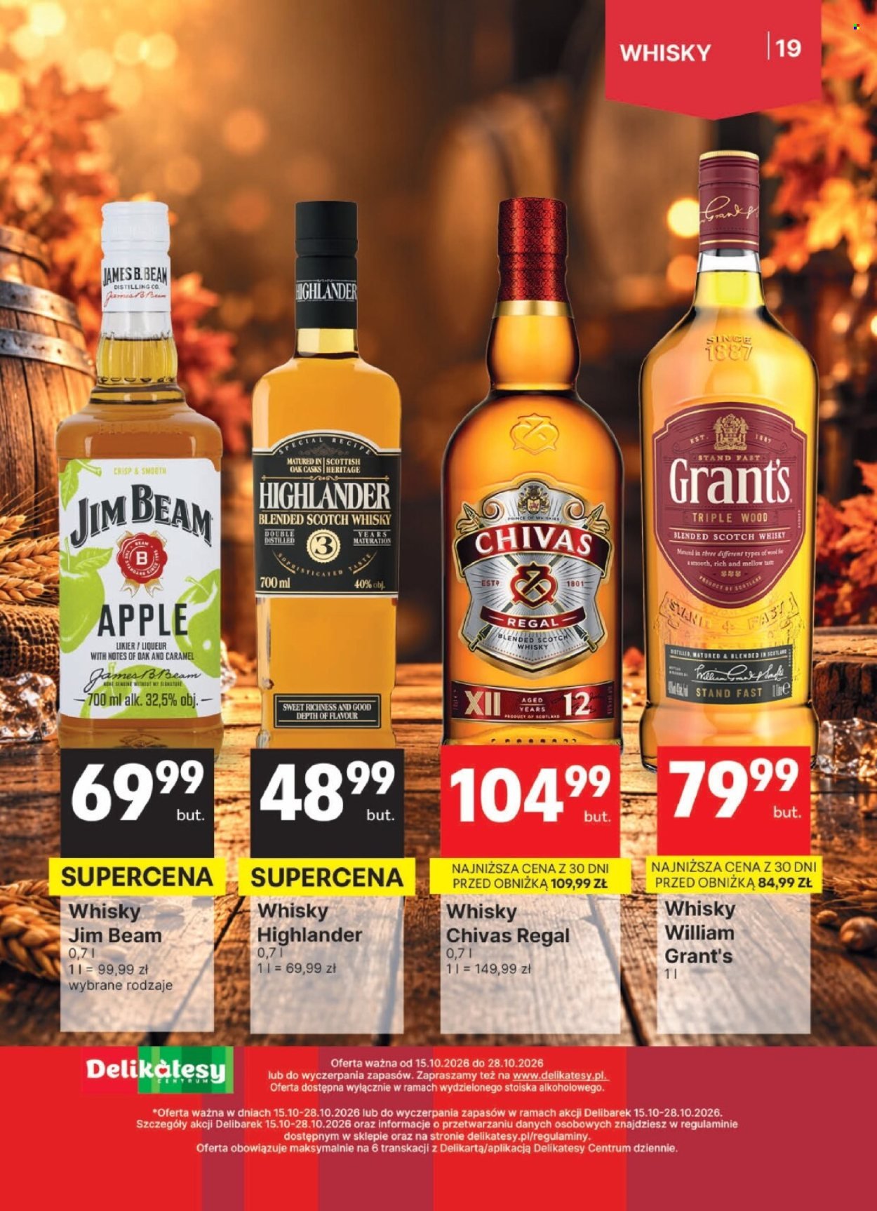 Gazetka DELIKATESY CENTRUM - Od czwartku 15.10.2026