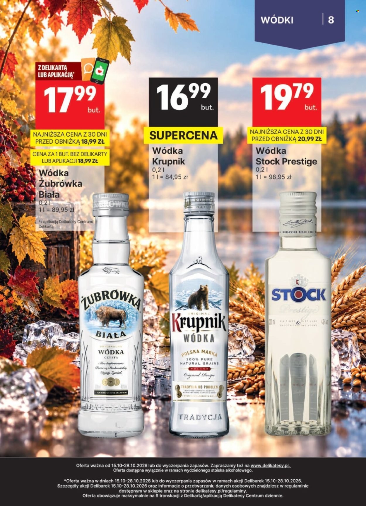 Gazetka DELIKATESY CENTRUM - Od czwartku 15.10.2026